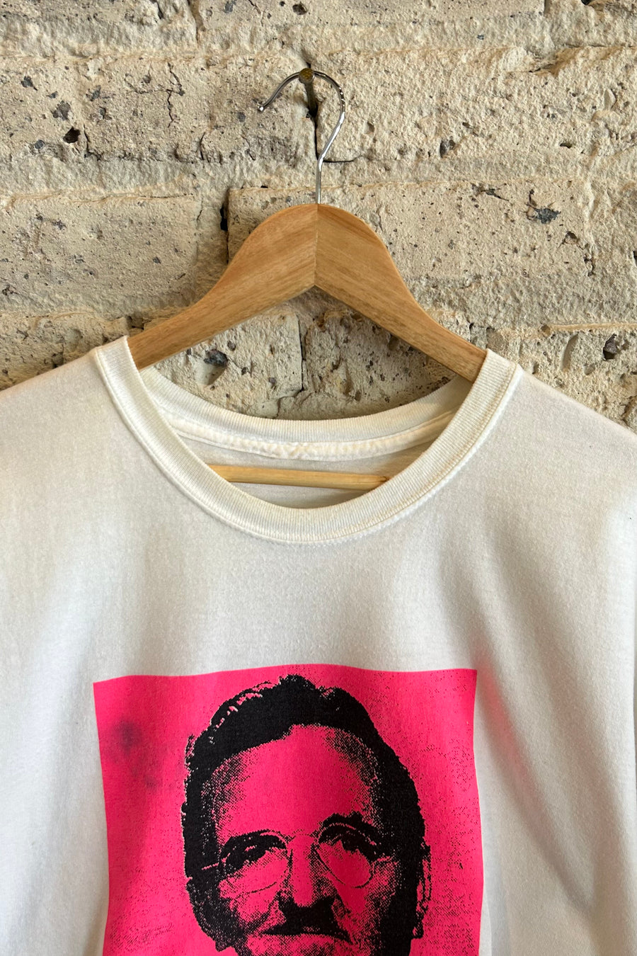 Wesley Supply Co 1990's Pink Floyd x Andy Griffith T-Shirt in White/Pink - Notre