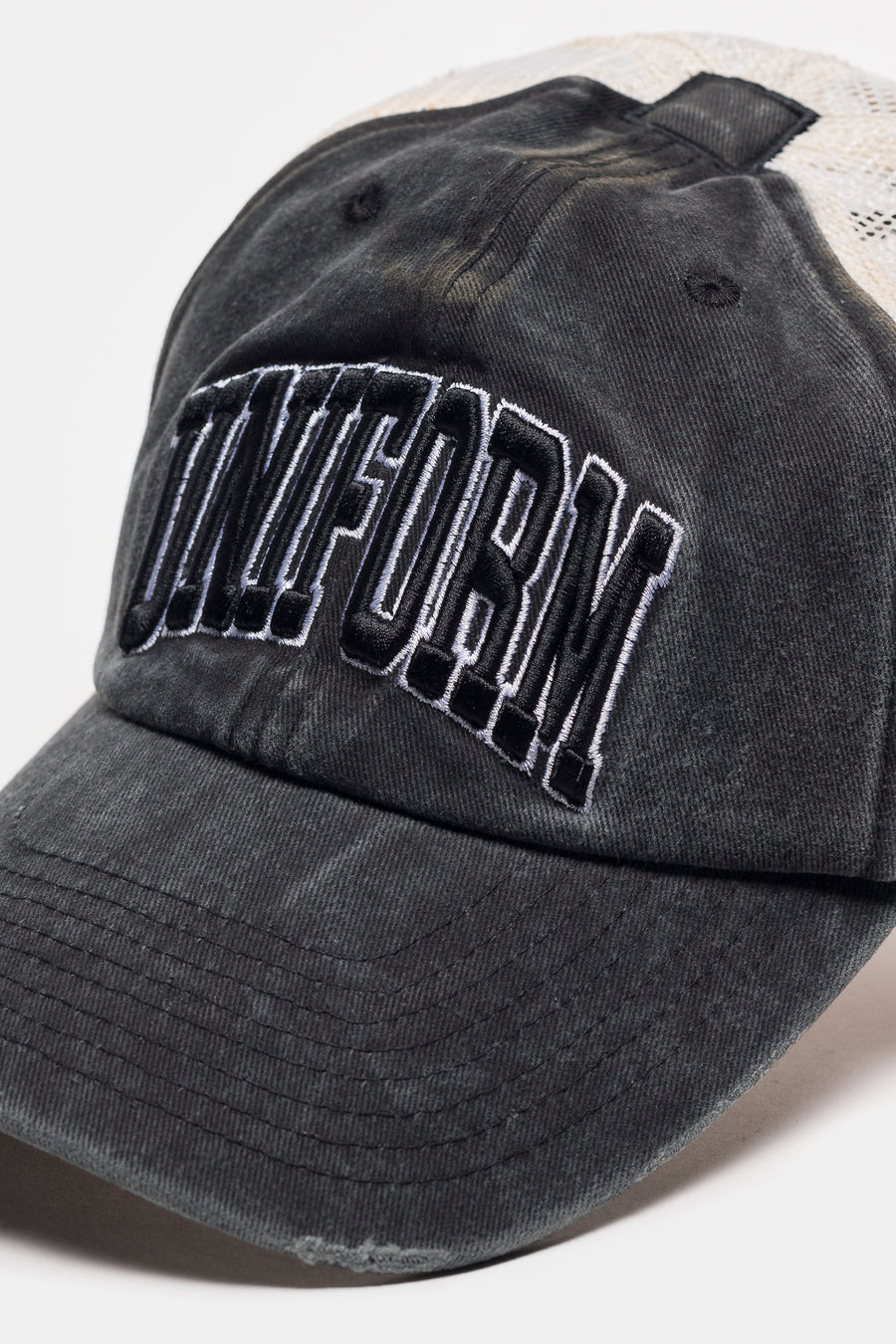 032C Lucky Strike Hat in Washed Black - Notre