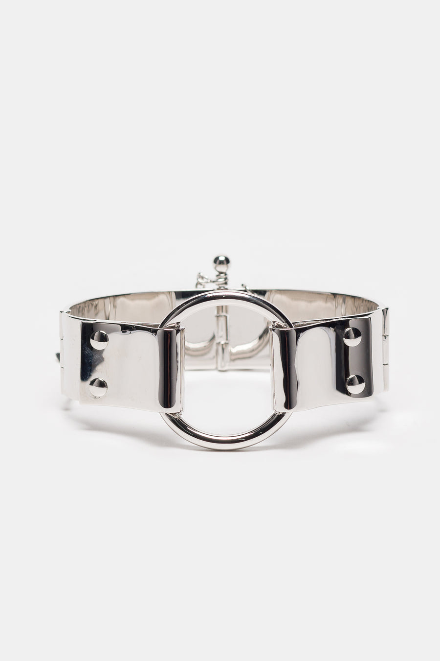 032C Ring Arm Cuff in Silver - Notre