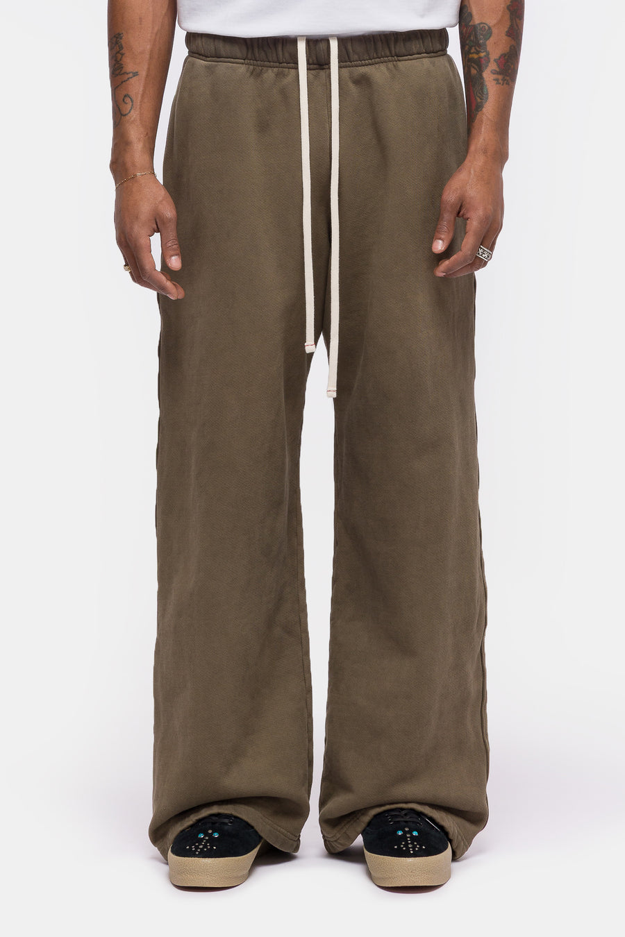 Les Tien Heavyweight Party Pant in Aloe Oil - Notre