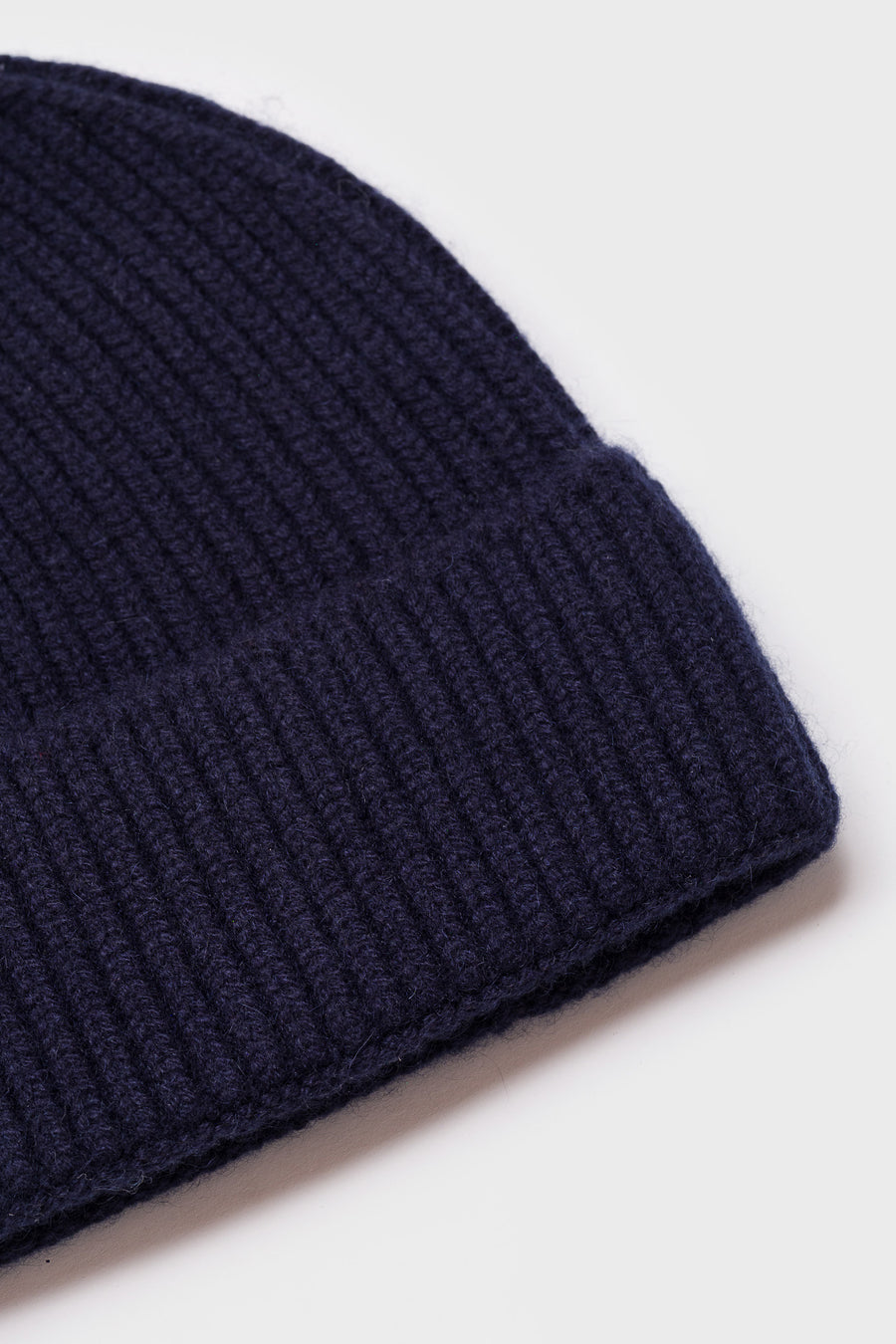Aaron Levine Cashmere Beanie in Navy - Notre