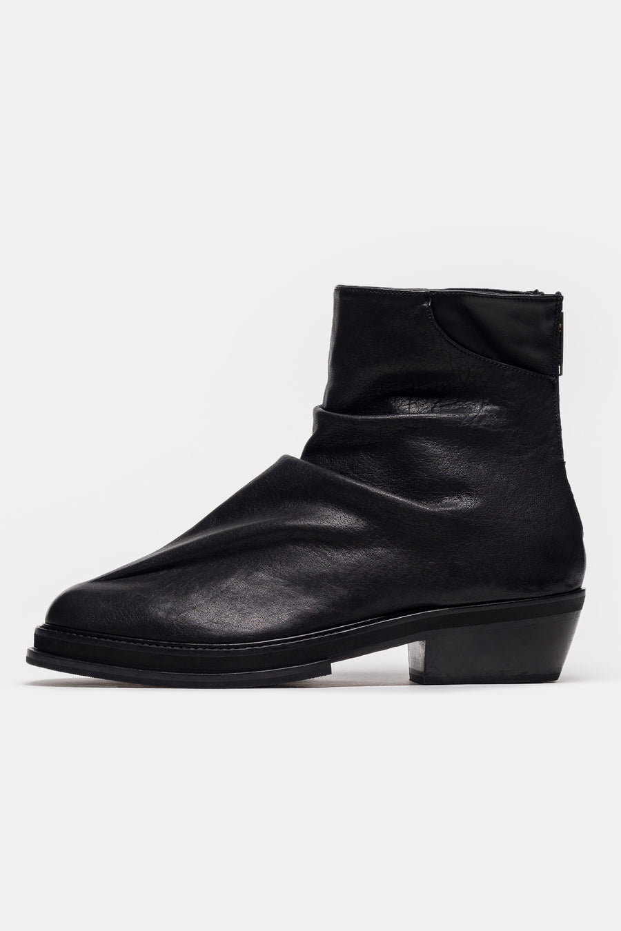 424 Marathon Cowboy Boot in Black - Notre