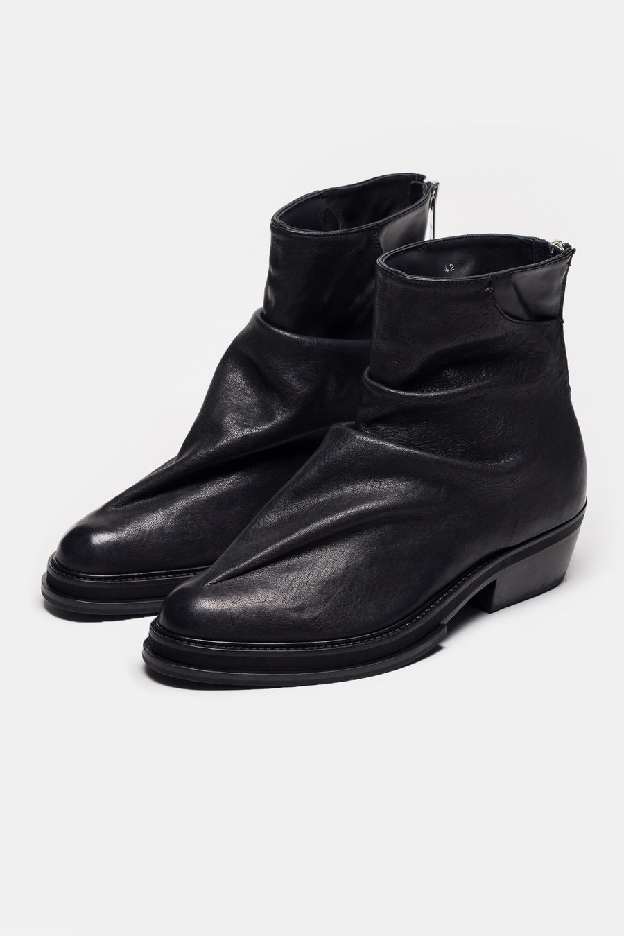 424 Marathon Cowboy Boot in Black - Notre
