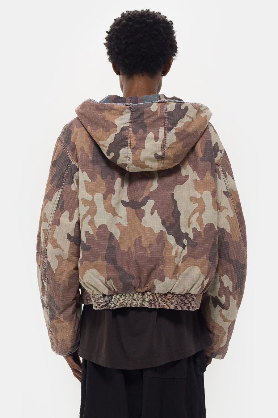 424 Reversible Bomber in Reno Camo Stone - Notre