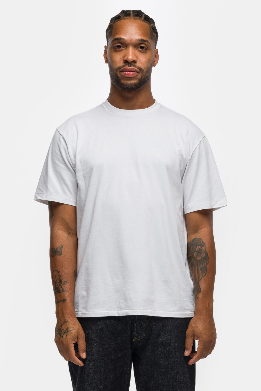 A. Presse Light Weight T-Shirt in White - Notre