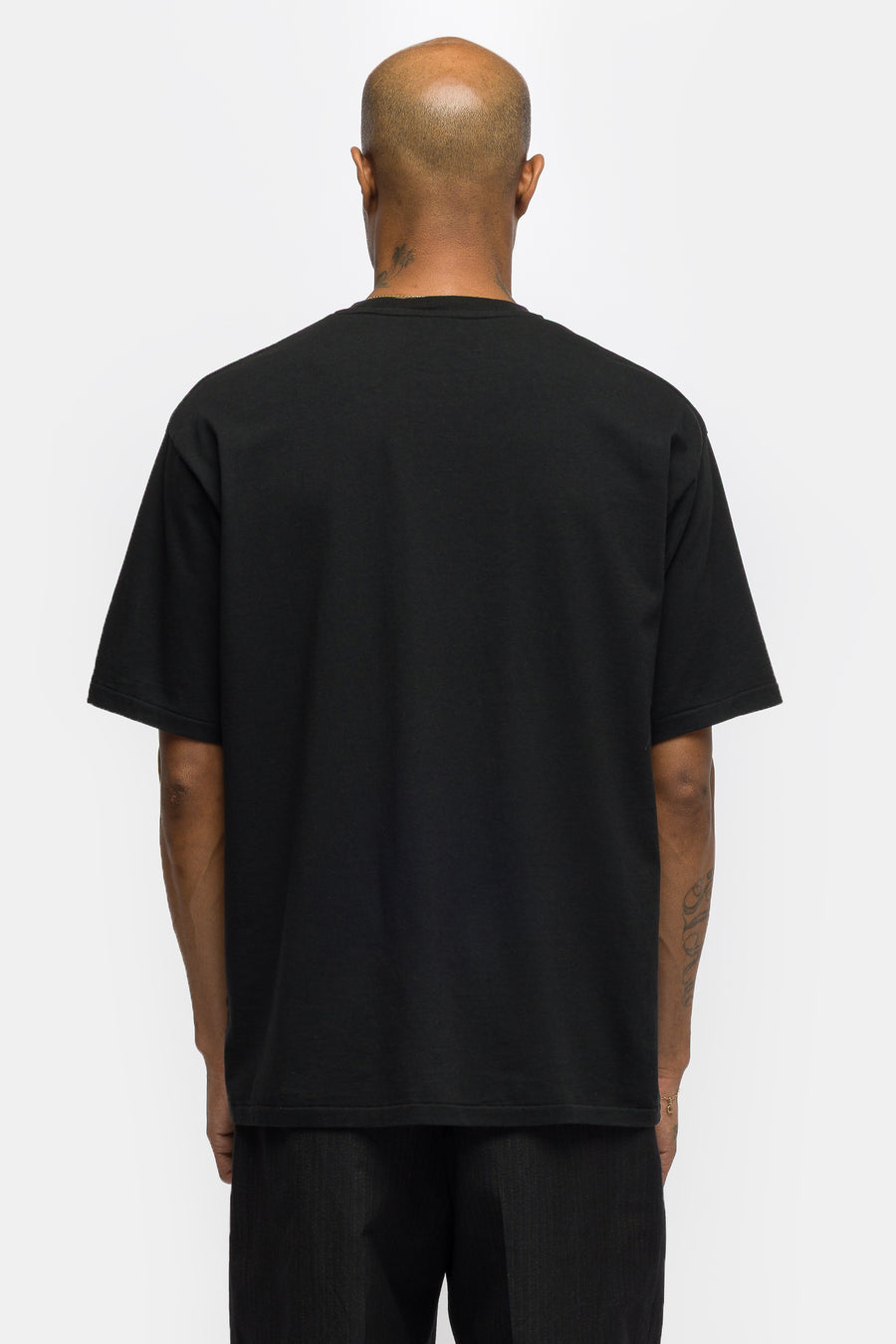 A. Presse Cashmere Blend S/S T-Shirt in Black - Notre