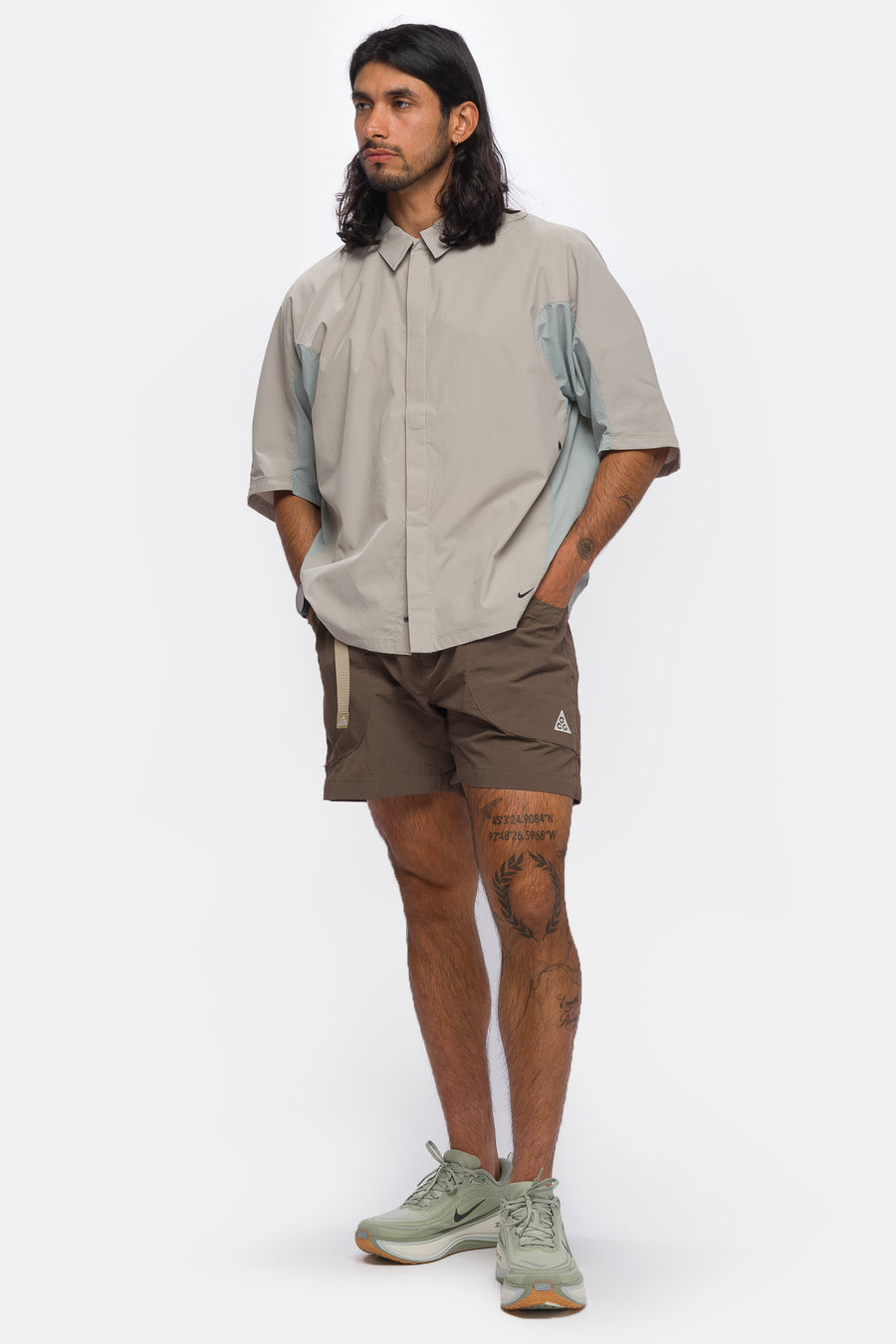 Nike ACG Dolomiti Short in Ironstone/Black/Baltic Blue/Summit White - Notre