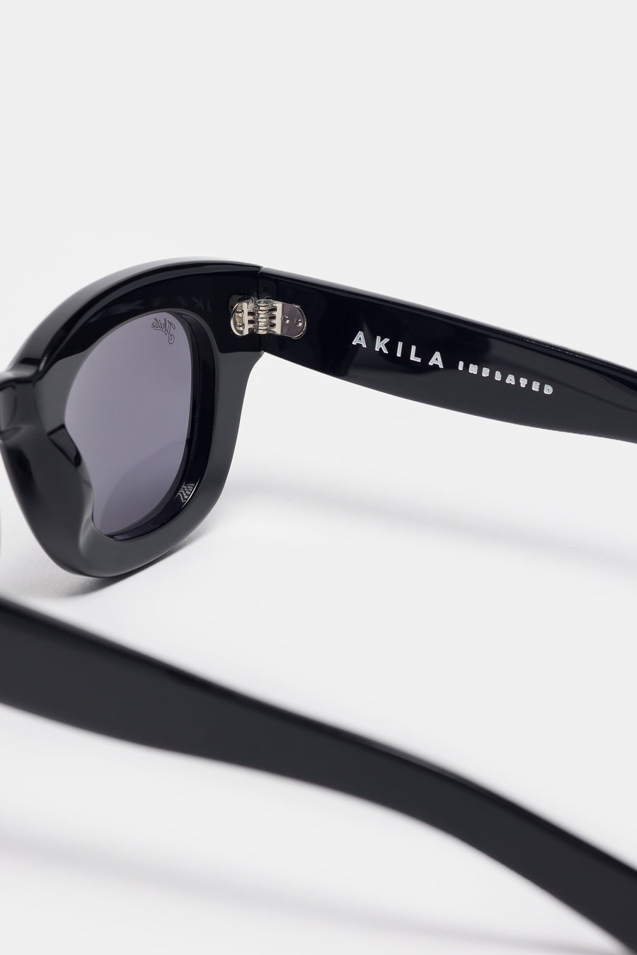 Akila Apollo Inflated Sunglasses in Black/Black - Notre