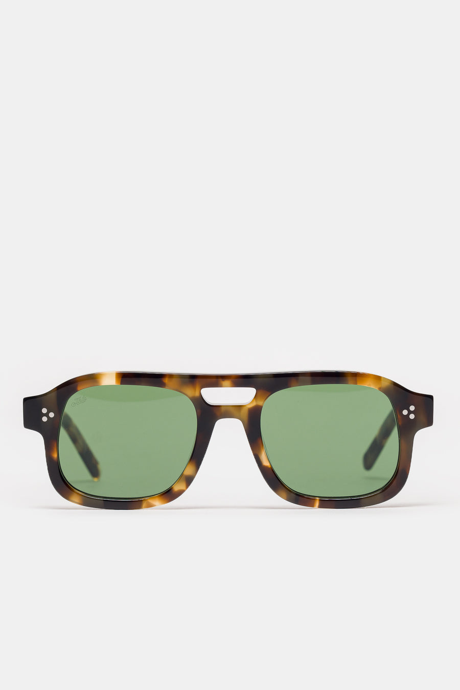 Akila Dillinger Sunglasses in Camo Tortoise/Dark Green - Notre