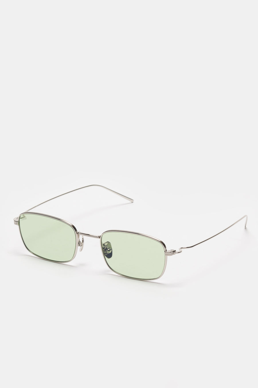 Akila Grace Sunglasses in Silver/Lt Green - Notre