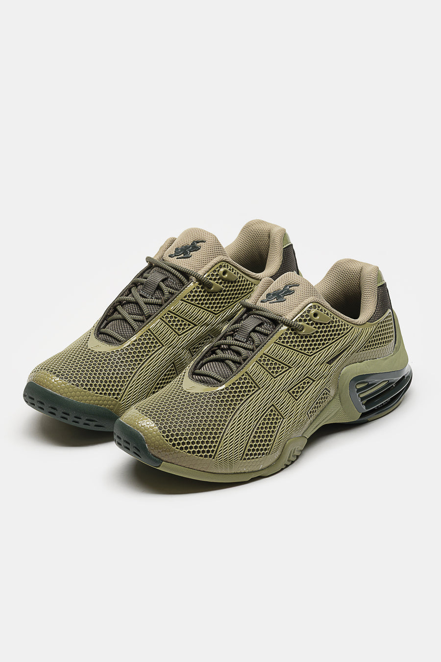 ASICS Novalis Gel-Teremoa II Sneaker in Mosstone/Deep Forest - Notre