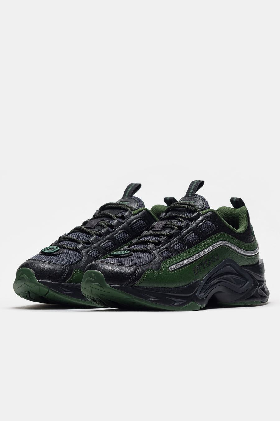 ASICS Otto 958 Protoblast-CMLVIII Sneaker in Graphite Grey/Forest - Notre