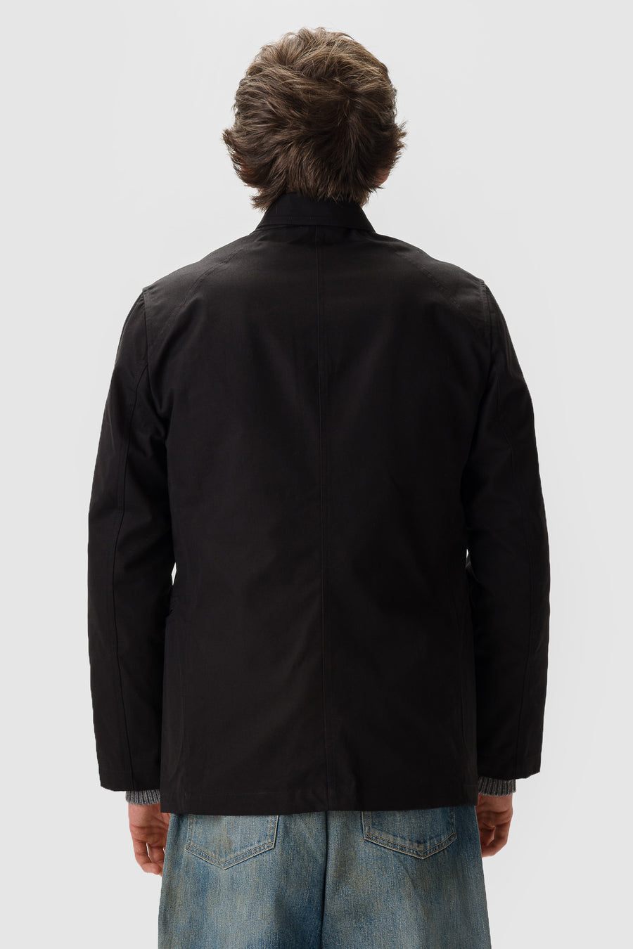 Aaron Levine Workwear Suit Jacket in Black - Notre