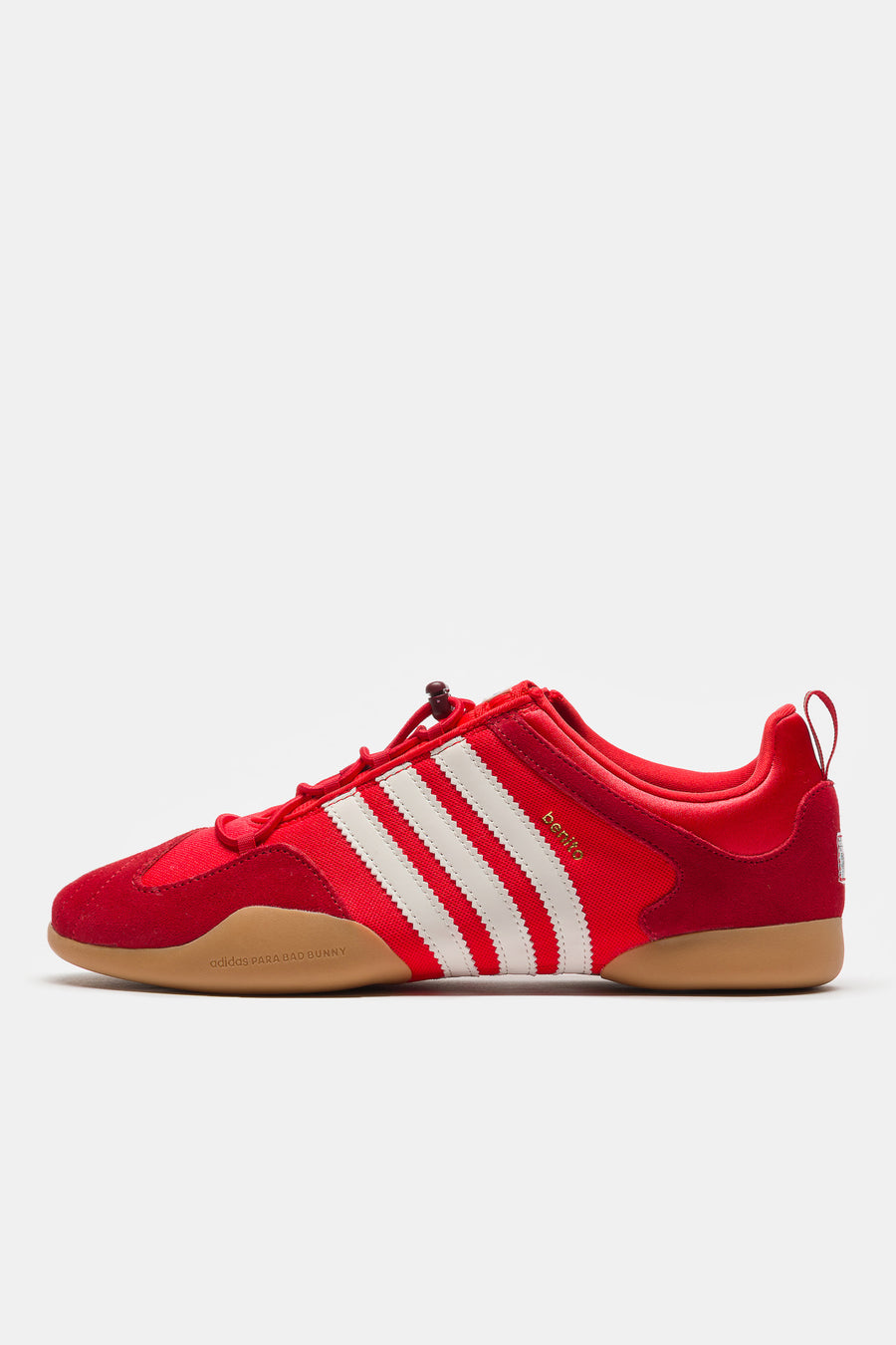 adidas Bad Bunny Ballerina Sneaker in Vivid Red/Chalk White/Power Red - Notre