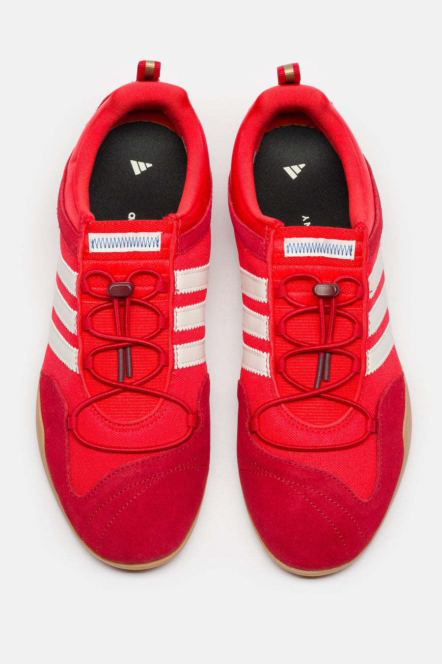 adidas Bad Bunny Ballerina Sneaker in Vivid Red/Chalk White/Power Red - Notre