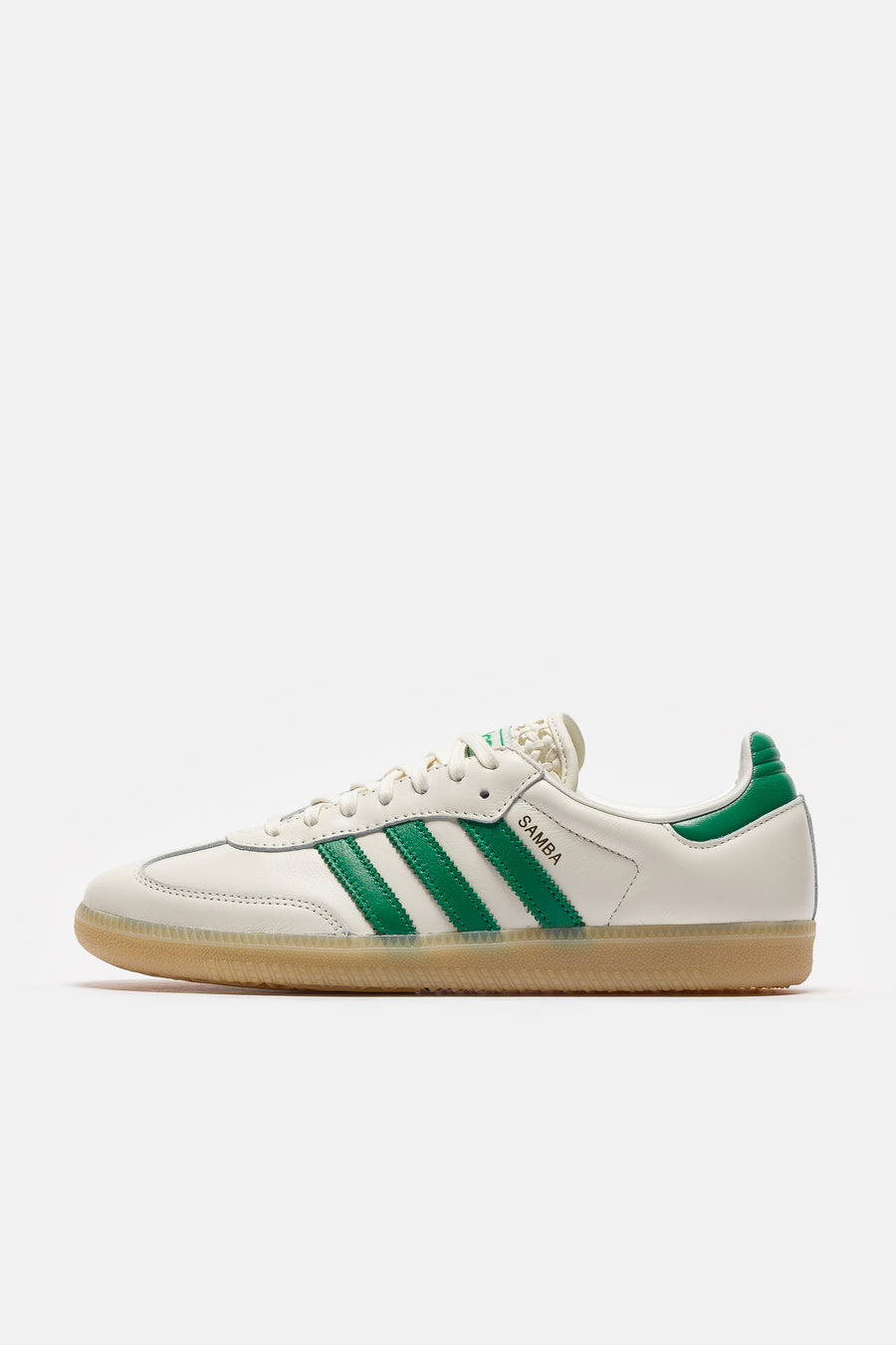 adidas Samba OG Sneaker in White/Green - Notre
