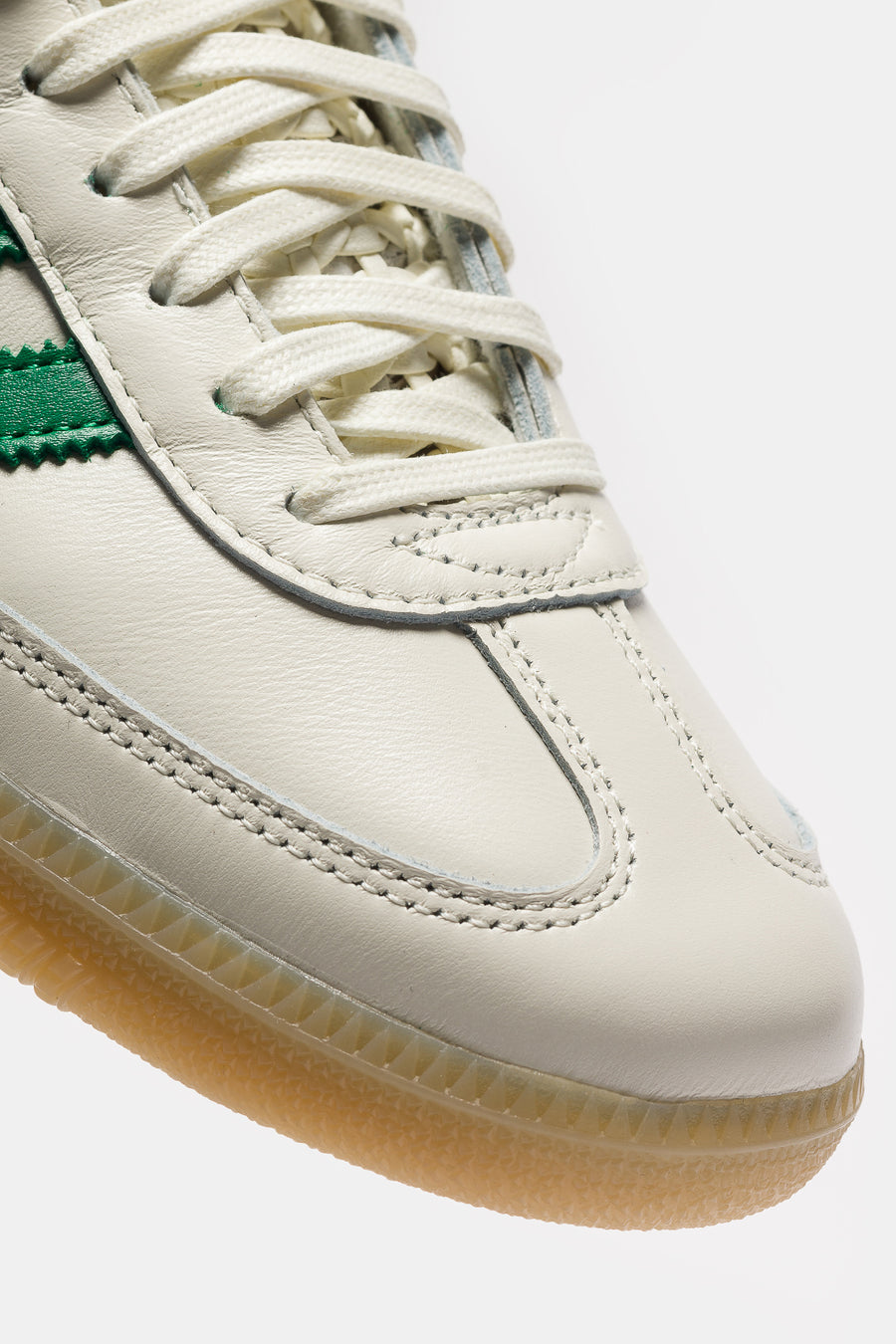 adidas Samba OG Sneaker in White/Green - Notre