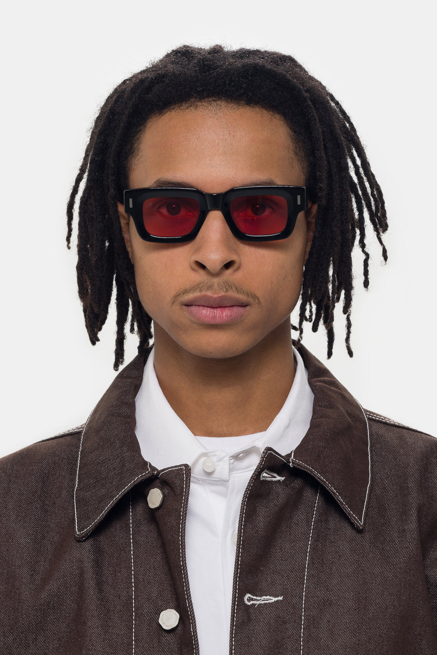 Akila Ares Sunglasses in Black/Rose - Notre