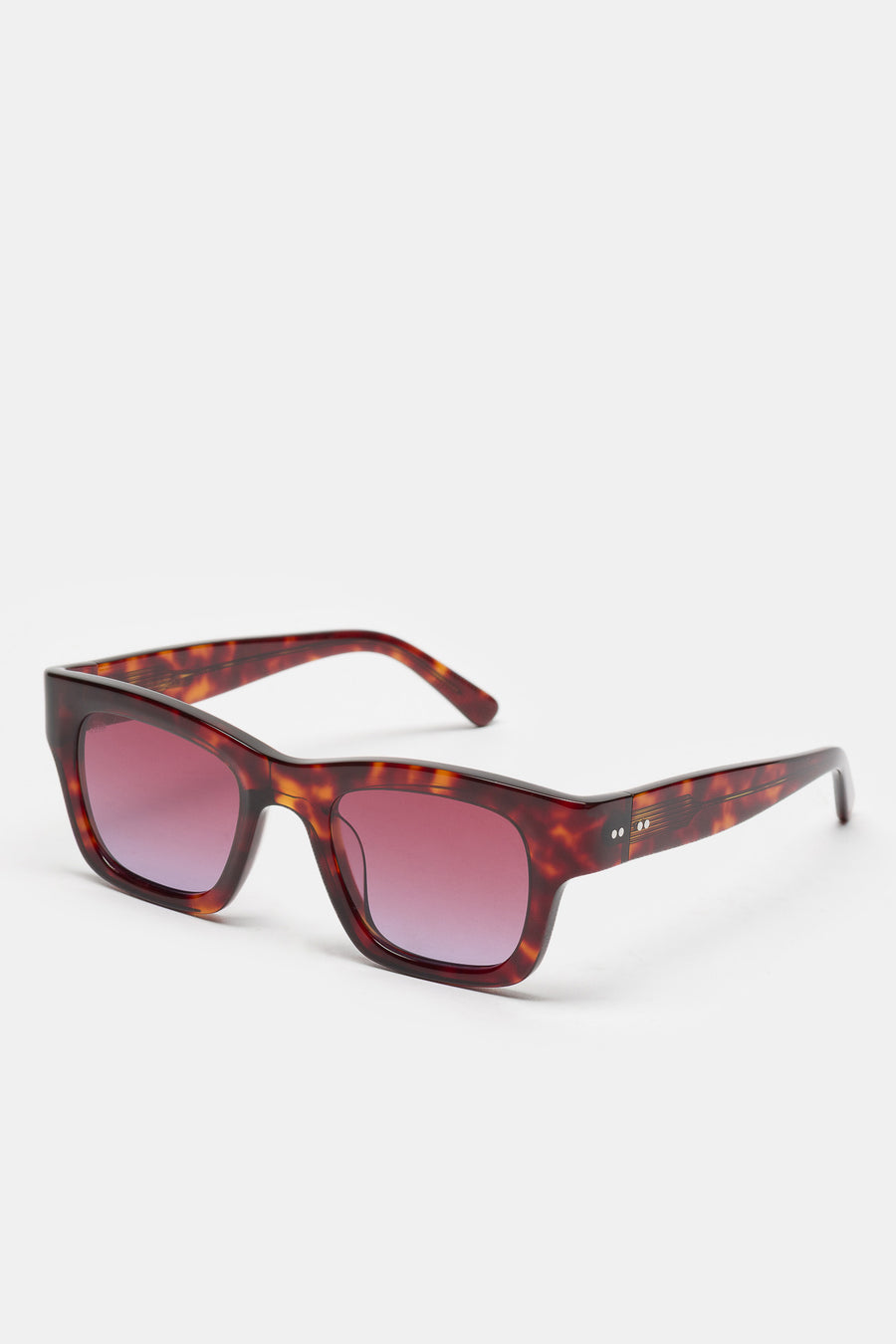 Akila Nebula Sunglasses in Dark Havana/Sunset Gradient - Notre