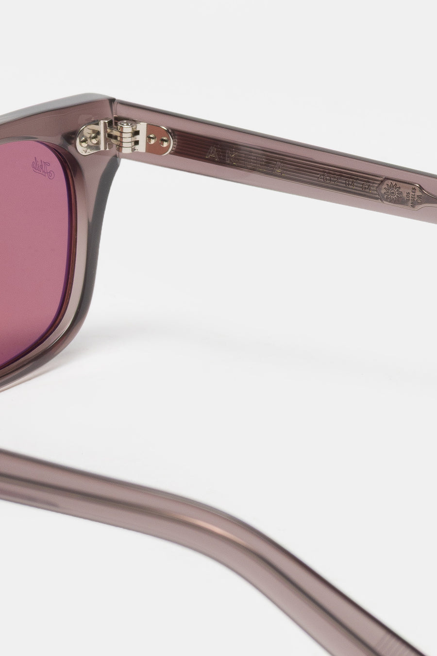 Akila Solace Sunglasses in Clear Grey/Brown - Notre