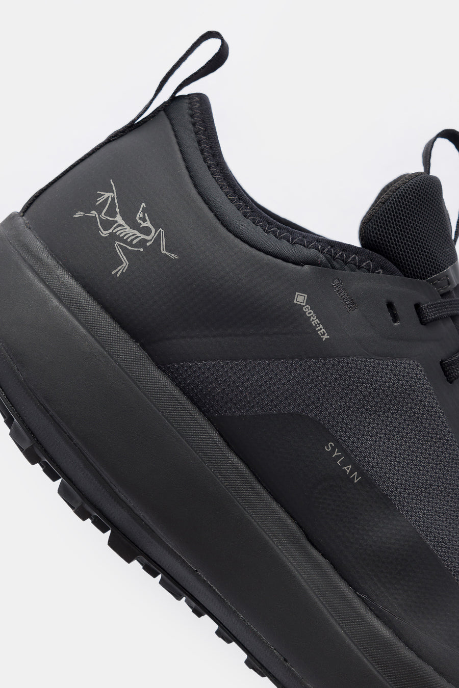 Arc'teryx Sylan Gore-Tex Sneaker in Black/Black - Notre