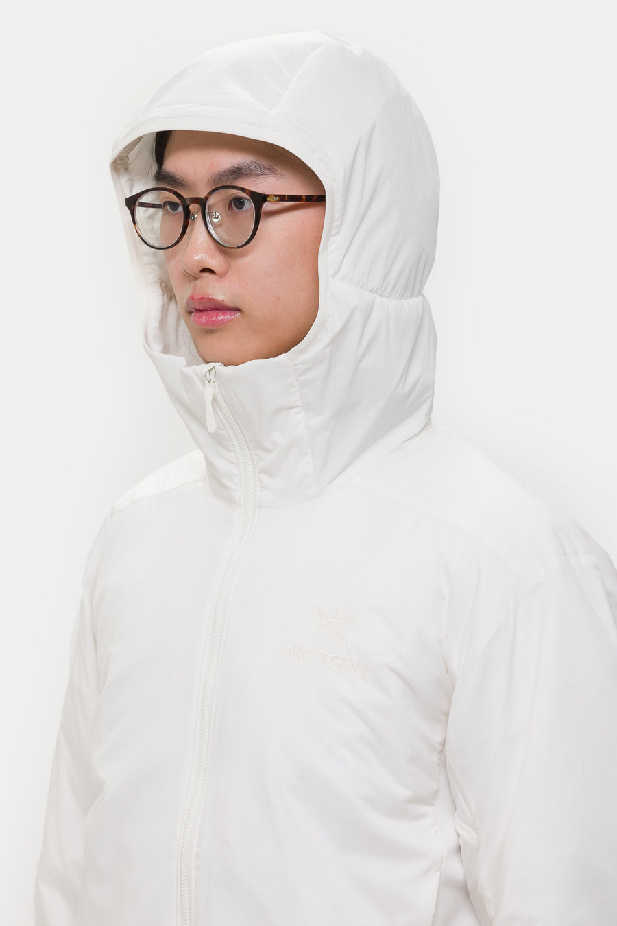 Arc'teryx Atom Hoody Jacket in Whiteout - Notre