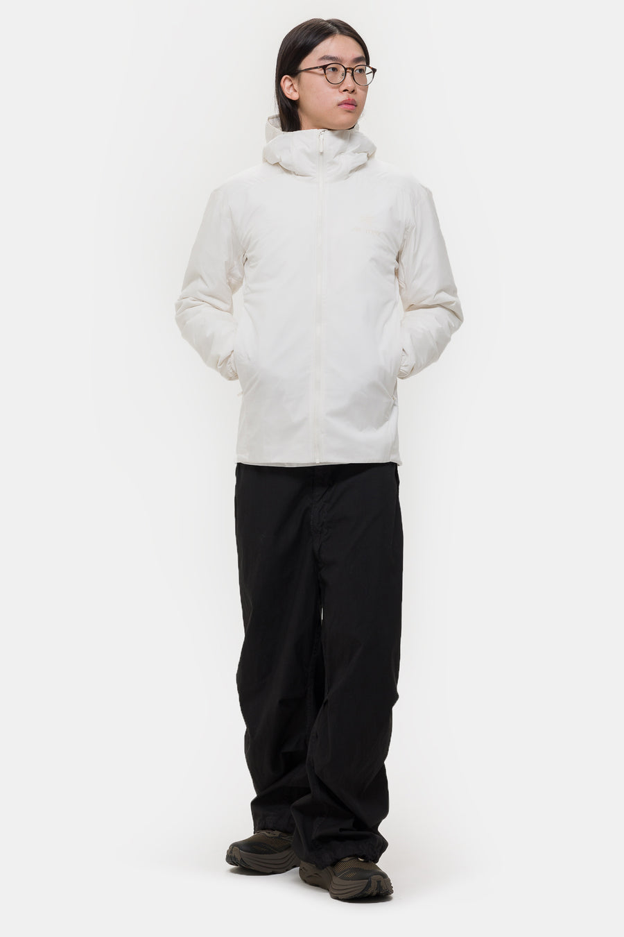 Arc'teryx Atom Hoody Jacket in Whiteout - Notre