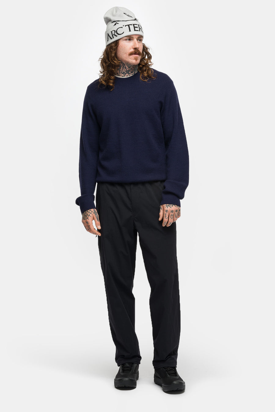 Arc’teryx Veilance Conic Wool Midlayer Sweater in Passport - Notre