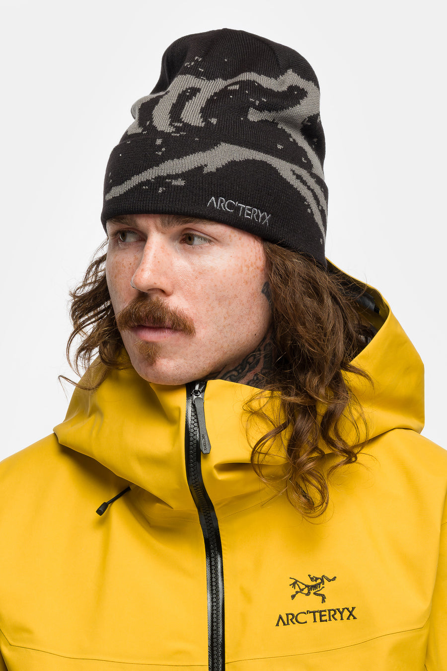 Arc'teryx Grotto Toque in Black/Void - Notre