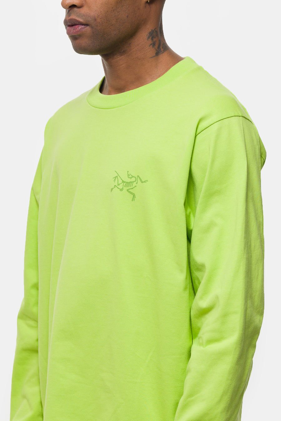 Arc'teryx Kragg Cotton Longsleeve T-Shirt in Mantis - Notre
