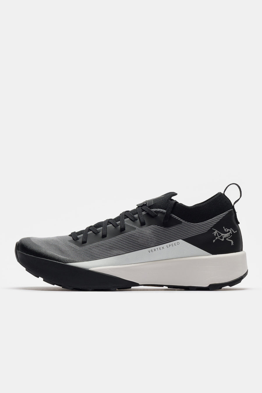 Arc'teryx Vertex Speed Low Sneaker in Black/Arctic Silk - Notre