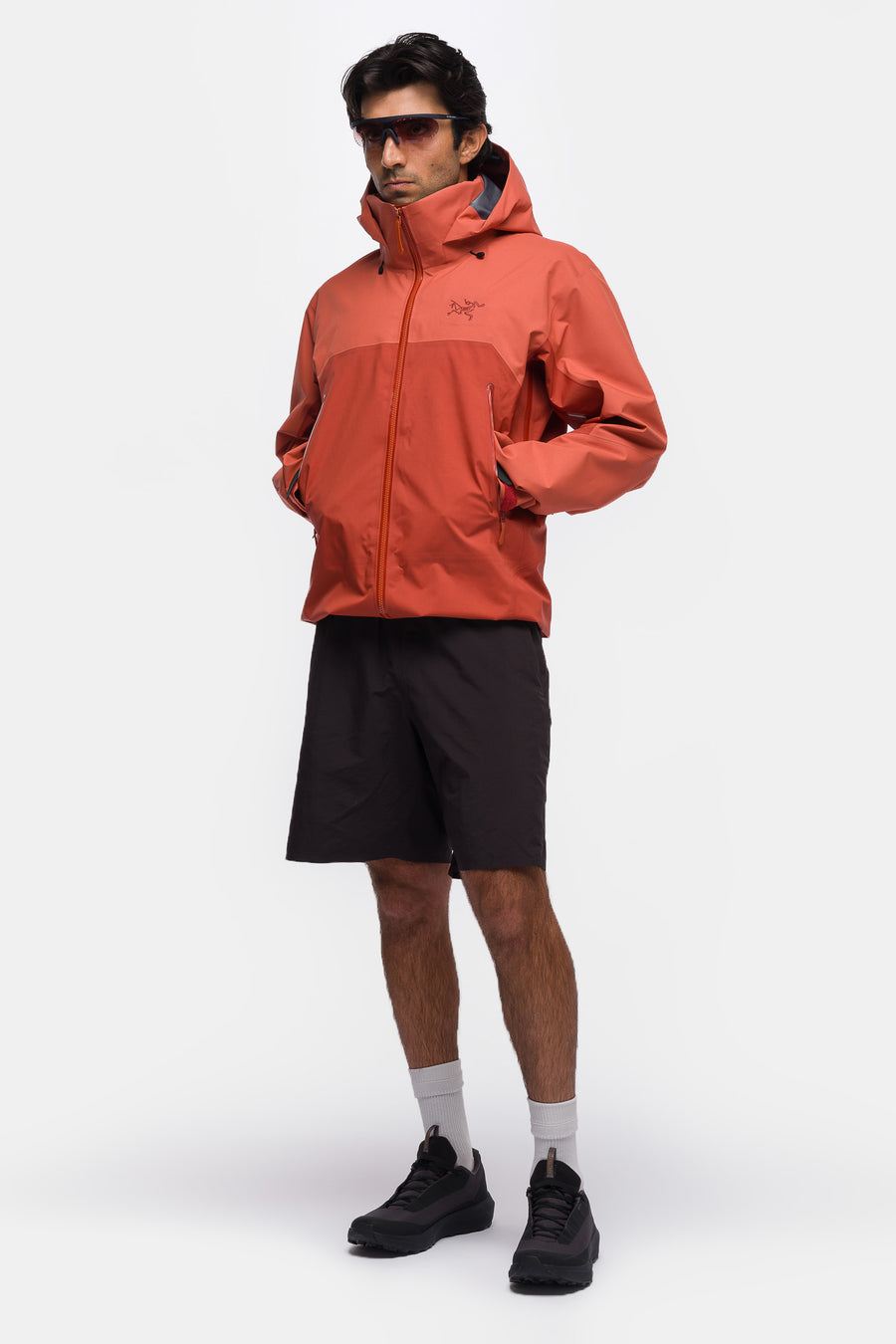 Arc'teryx Beta AR Jacket in Stone Red/Dark Stone - Notre