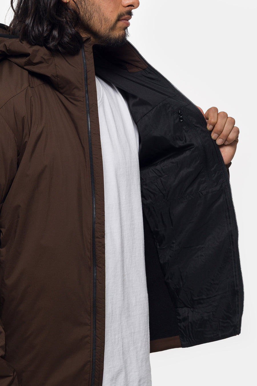 Arc'teryx Atom Hoody in Carob/Black/Dynasty - Notre