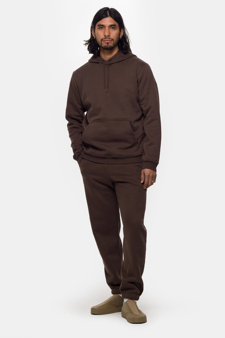 Arc'teryx Emblem Fleece Hoodie in Carob - Notre