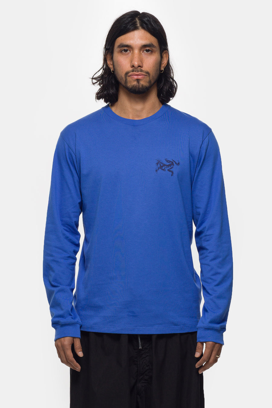 Arc'teryx Kragg SL Cotton Long Sleeve T-Shirt in Electra/Soulsonic - Notre