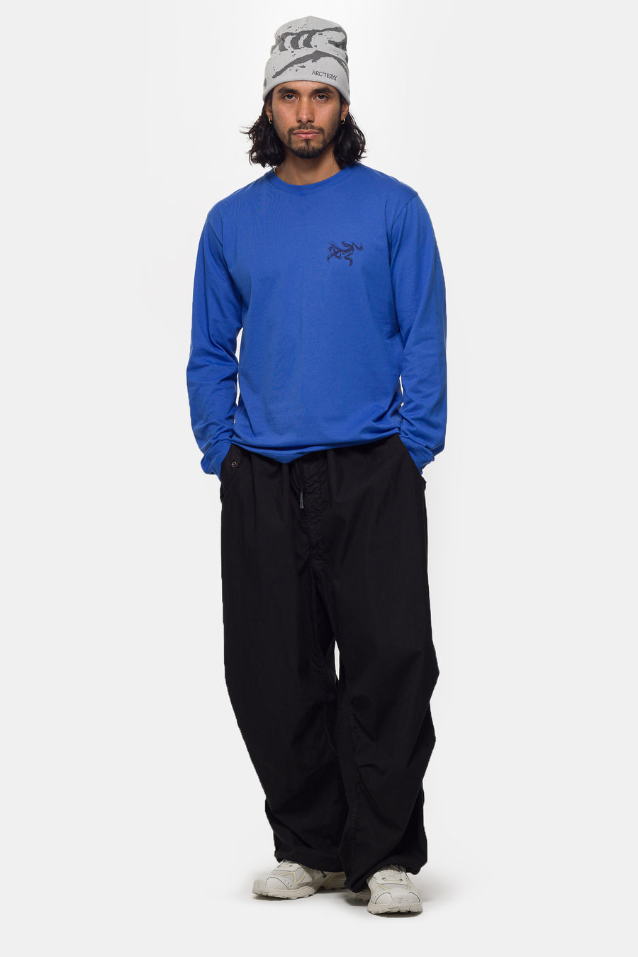 Arc'teryx Kragg SL Cotton Long Sleeve T-Shirt in Electra/Soulsonic - Notre