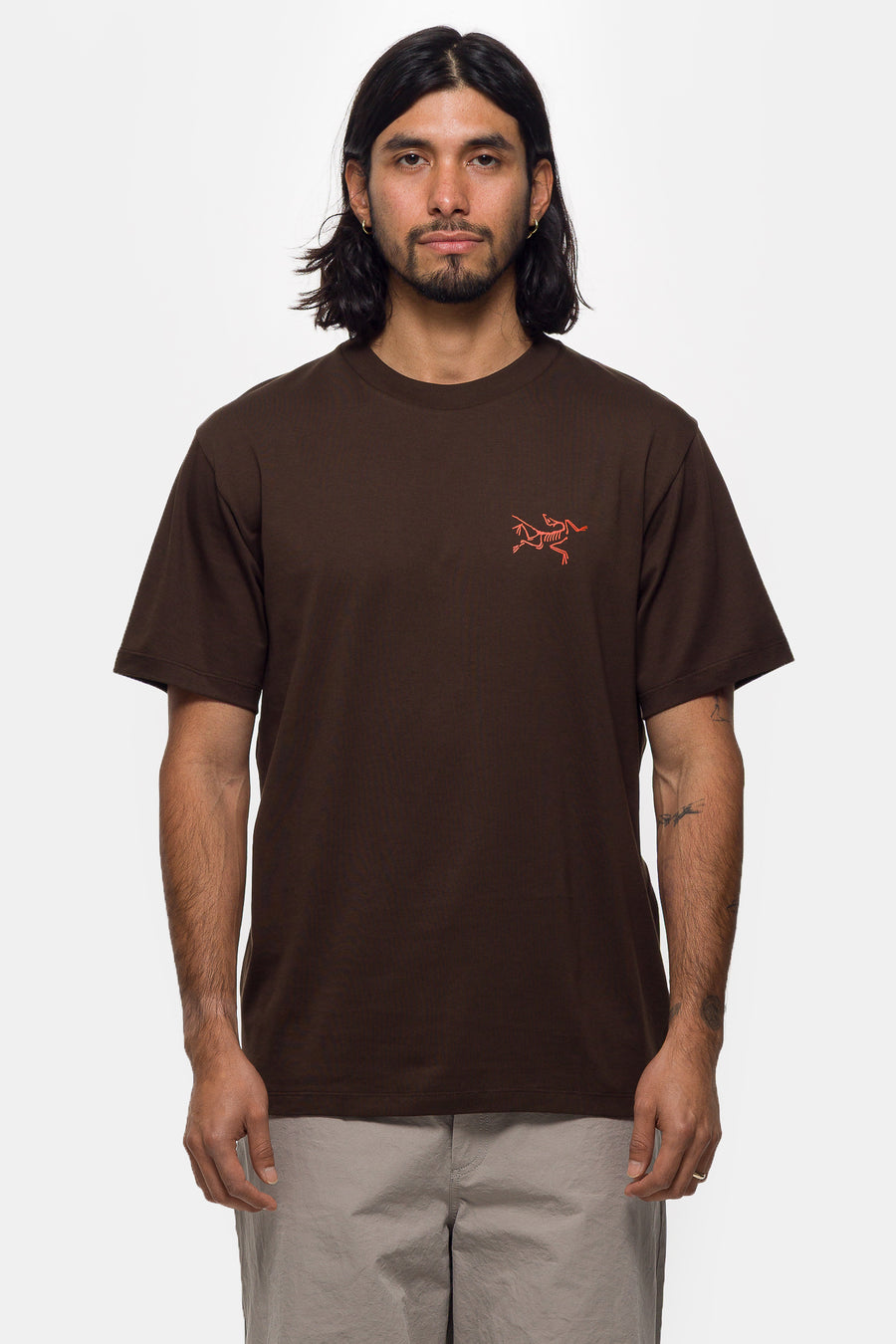 Arc'teryx Kragg SL Cotton T-Shirt in Carob/Dynasty - Notre