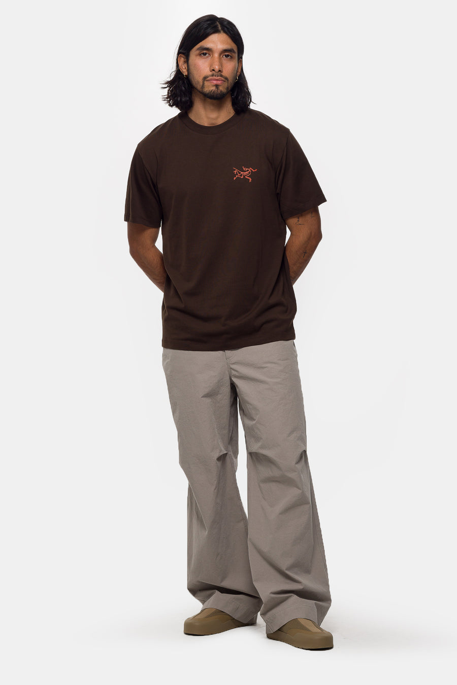 Arc'teryx Kragg SL Cotton T-Shirt in Carob/Dynasty - Notre