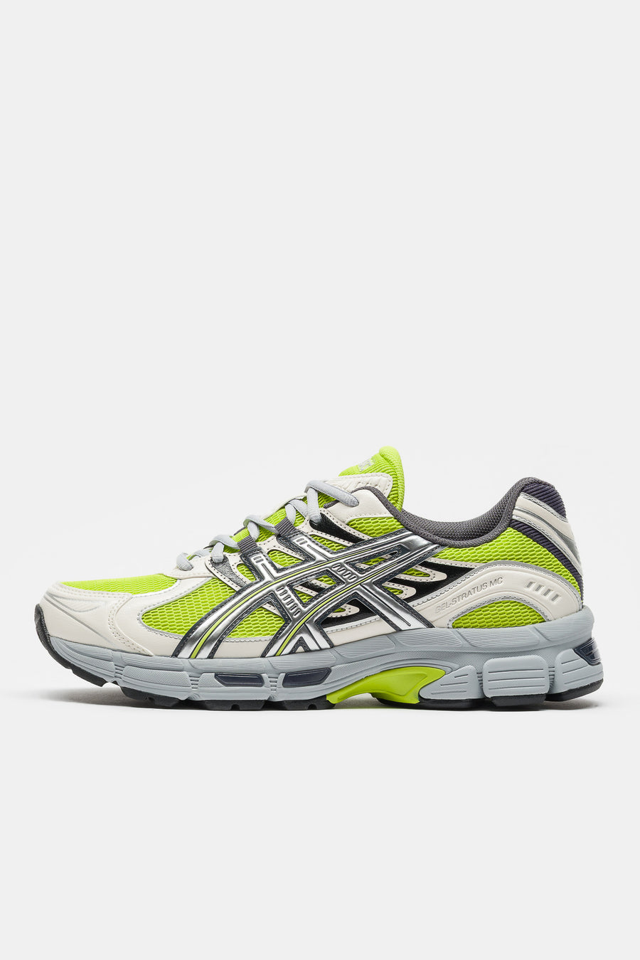 ASICS Gel-Stratus MC in Lime Zest/Pure Silver - Notre