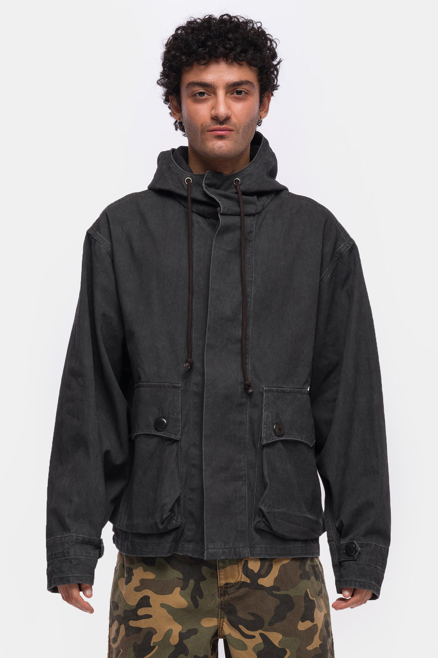 Bare Knuckles Ashby Shell Jacket in Castle Black - Notre