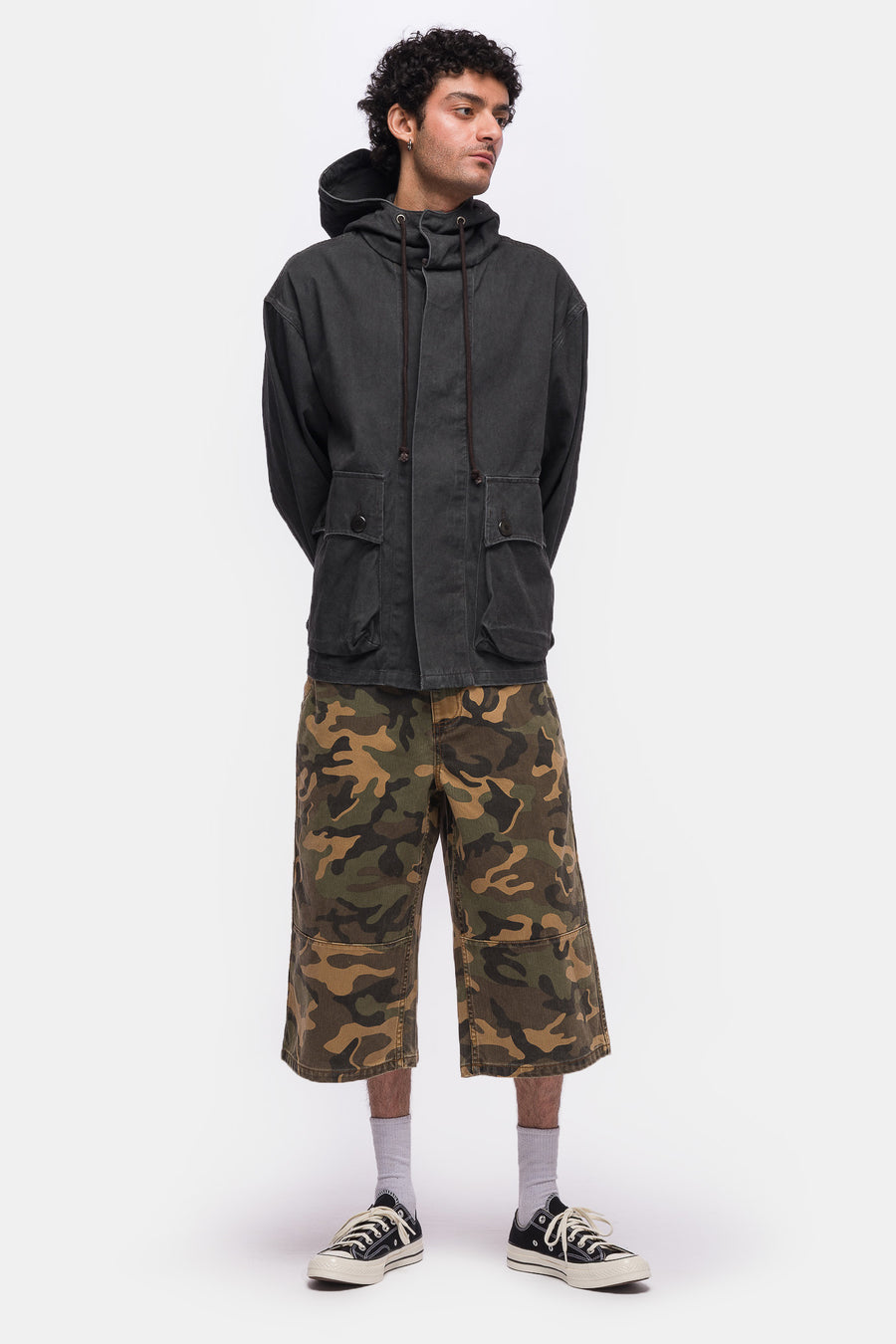 Bare Knuckles Ashby Shell Jacket in Castle Black - Notre