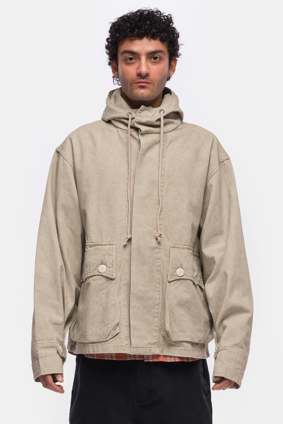 Bare Knuckles Ashby Shell Jacket in Fog Beige - Notre