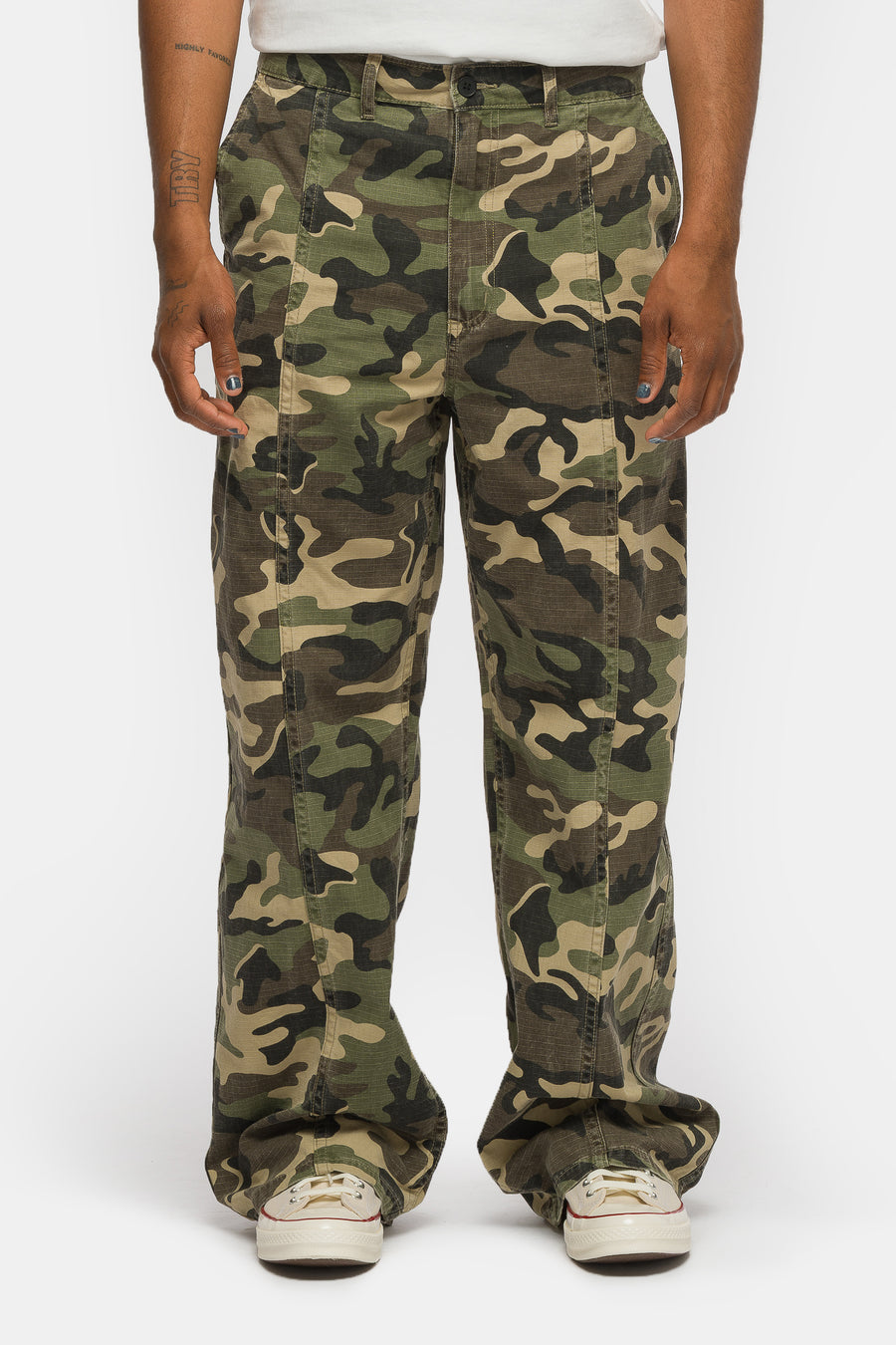 Bare Knuckles Baker Ripstop Pant in Star Camo - Notre