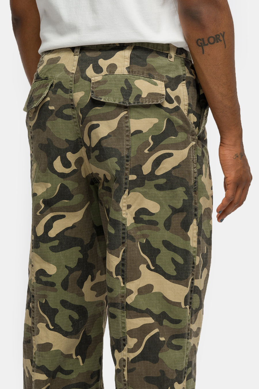 Bare Knuckles Baker Ripstop Pant in Star Camo - Notre