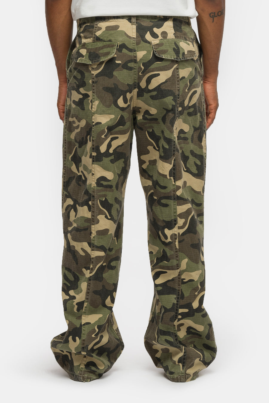 Bare Knuckles Baker Ripstop Pant in Star Camo - Notre