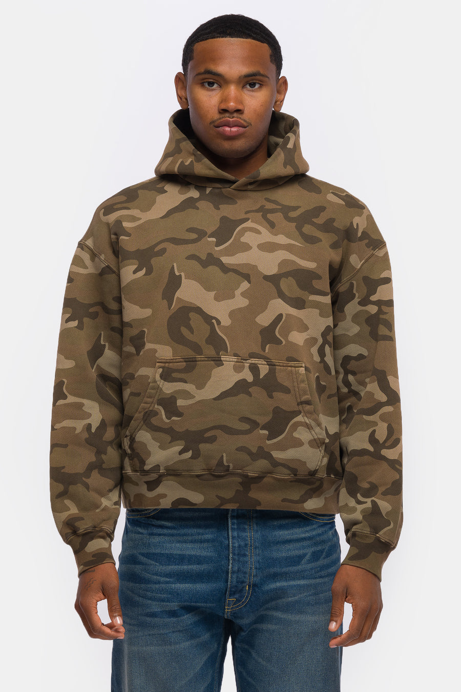 Bare Knuckles Basics Hoodie in Star Camo - Notre