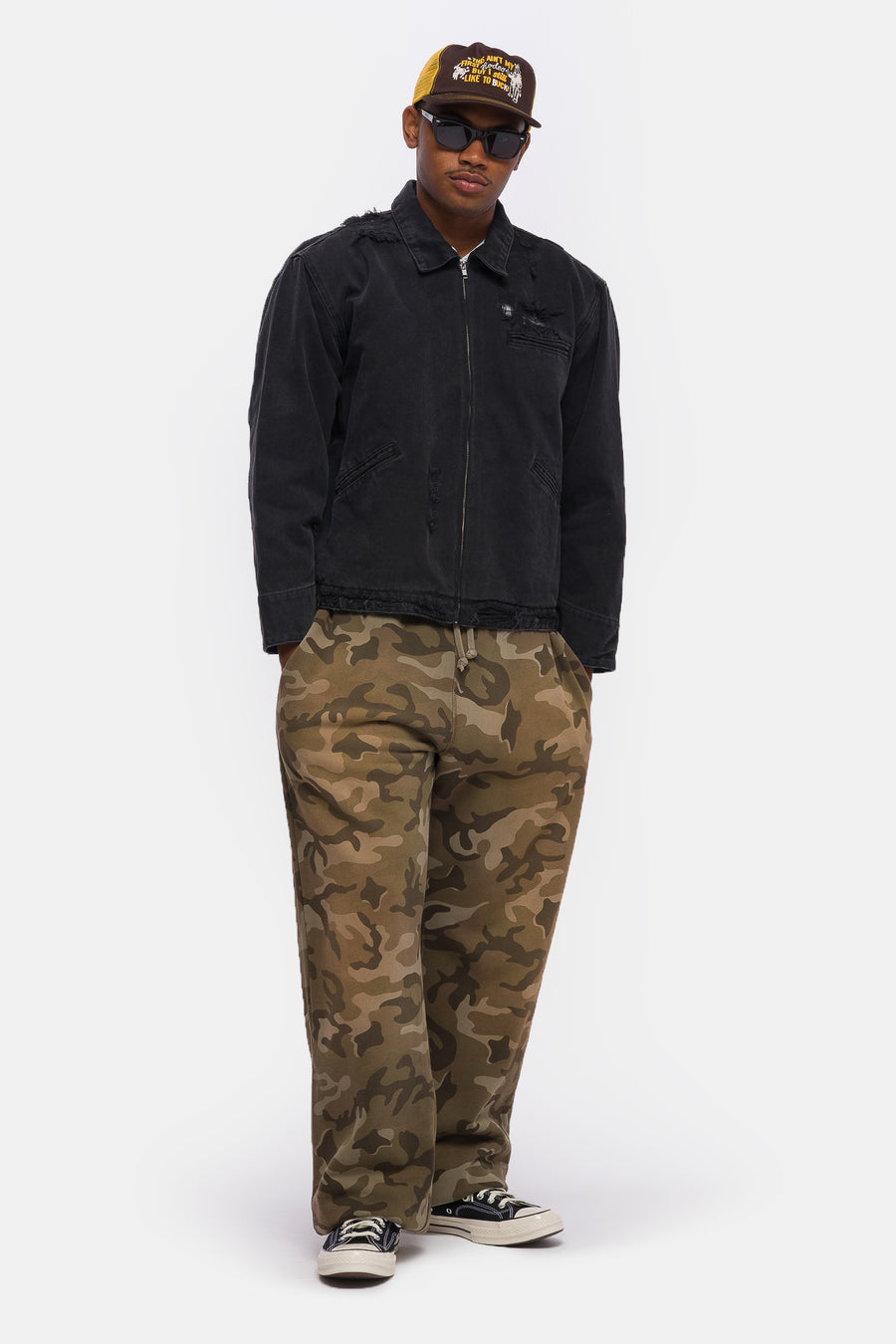 Bare Knuckles Basics Sweatpant in Star Camo - Notre