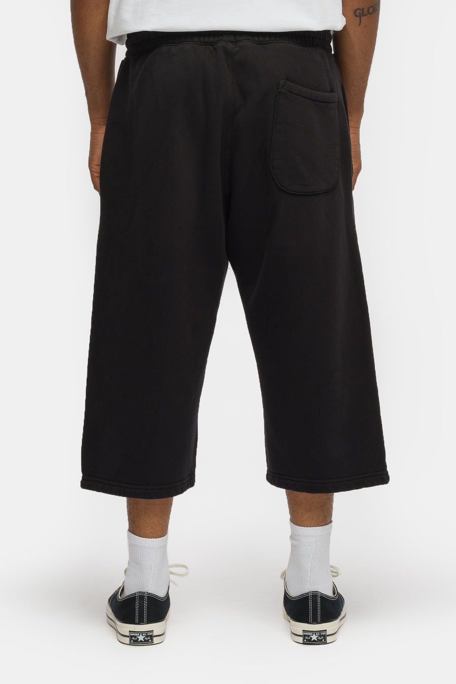 Bare Knuckles Basics Sweatshort in Aged Black - Notre