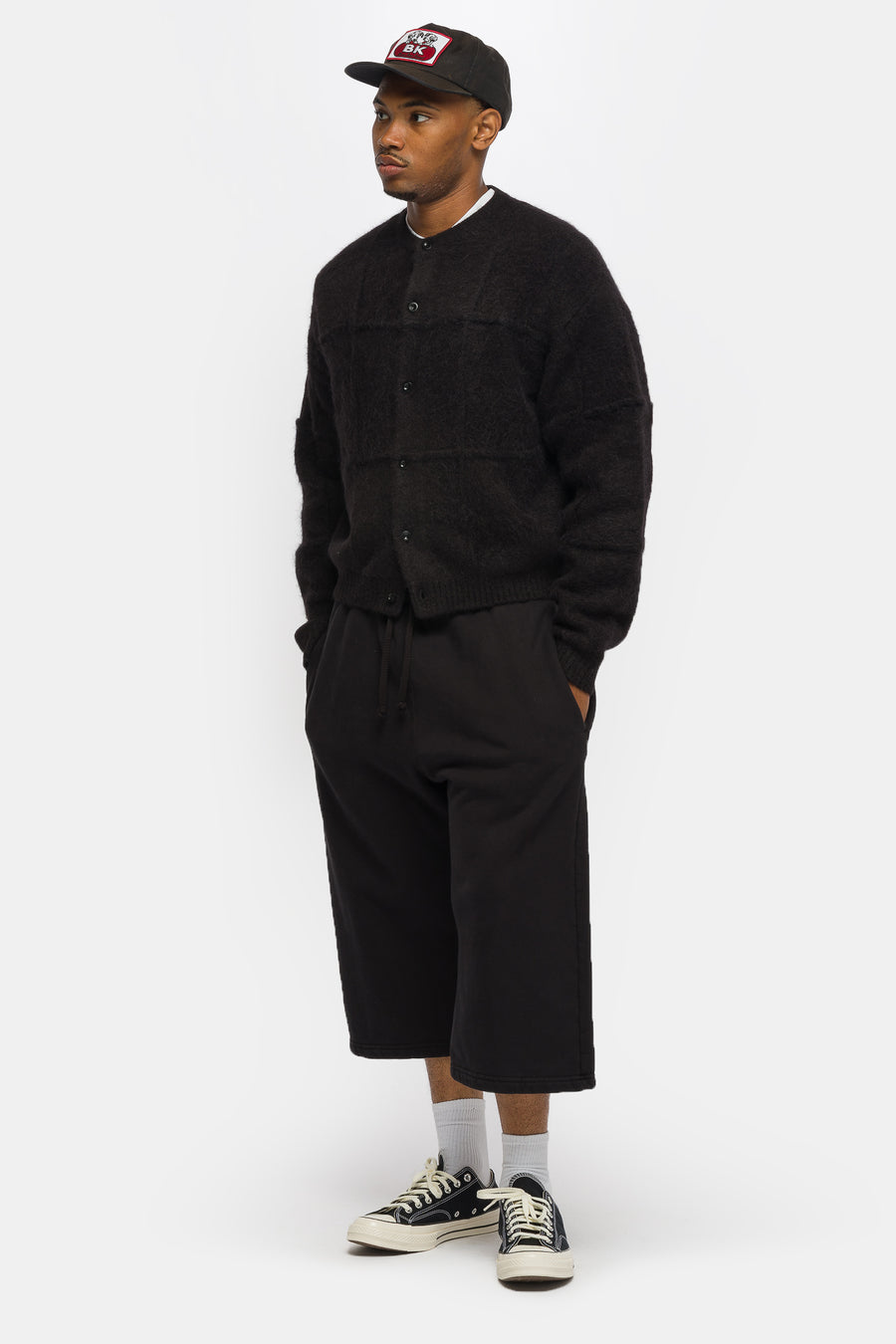 Bare Knuckles Basics Sweatshort in Aged Black - Notre