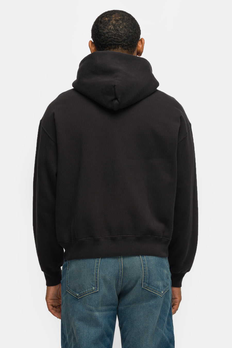 Bare Knuckles Basics Zip Hoodie in Aged Black - Notre